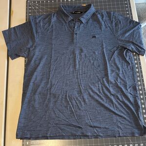Travis Mathew Navy Polo Shirt